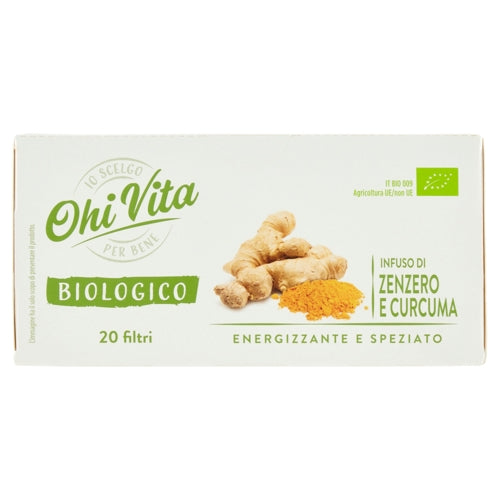 OHI VITA BIO INFUSO ZENZERO E CURCUMA 20 FILTRI