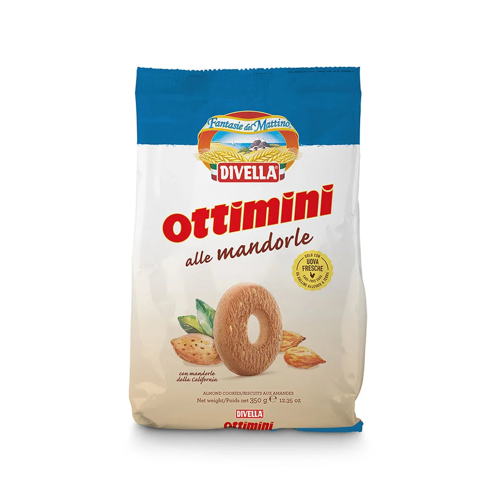 DIVELLA OTTIMINI ALLE MANDORLE 350GR