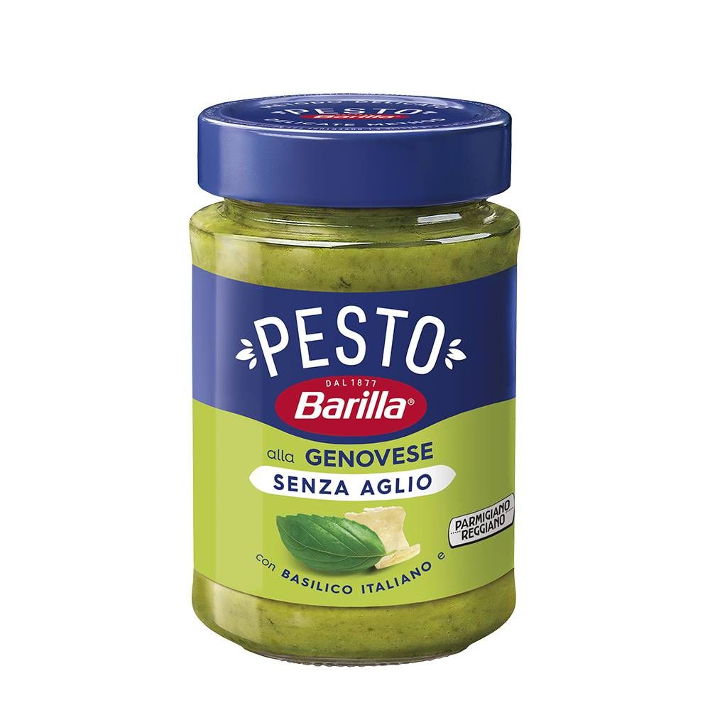 BARILLA PESTO GENOVESE SENZA AGLIO 190GR