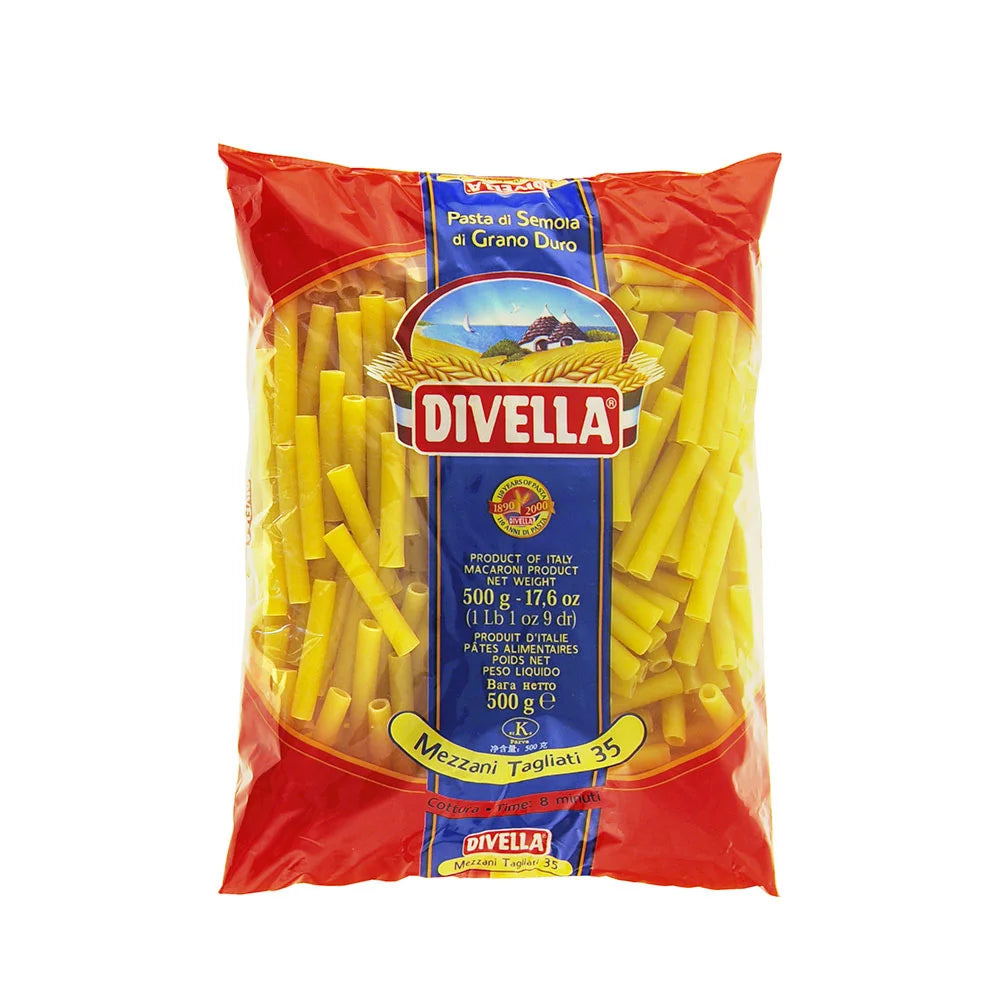 DIVELLA MEZZANI TAGLIATI 35 - 500GR