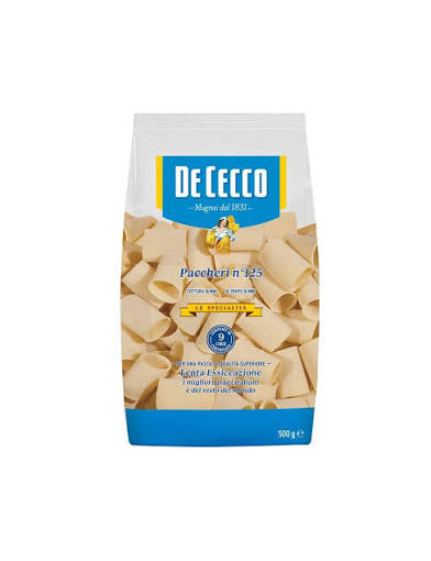 DE CECCO PACCHERI LISCI - 500GR
