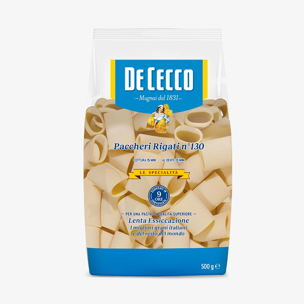 DE CECCO PACCHERI RIGATI - 500GR