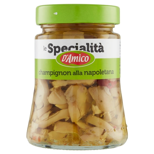 D'AMICO NEAPOLITAN-STYLE CHAMPIGNON MUSHROOMS - 280GR