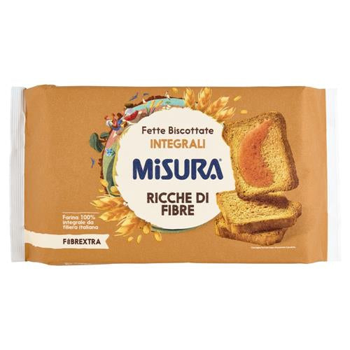 MISURA FIBREXTRA FETTE BISCOTTATE INTEGRALI - 320GR