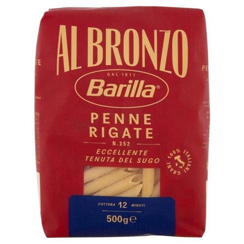BARILLA AL BRONZO PENNE RIGATE - 500GR