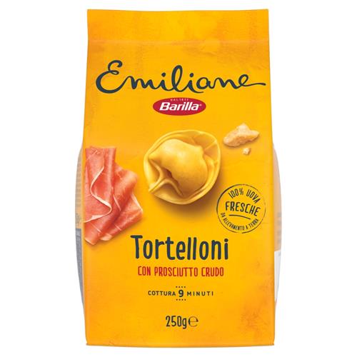 BARILLA EMILIANE TORTELLONI PROSCIUTTO CRUDO & PARMIGIANO - 250GR
