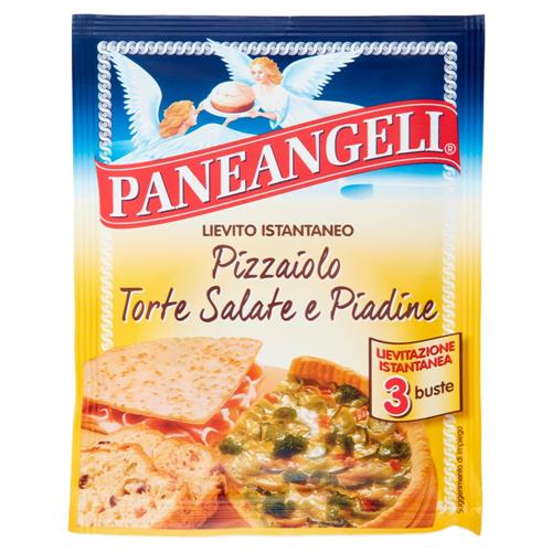 PANEANGELI LIEVITO ISTANTANEO “PIZZAIOLO” PER TORTE SALATE E PIADINE - 3x15GR