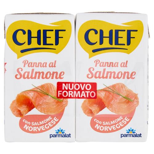 CHEF PANNA AL SALMONE - 2x125ML