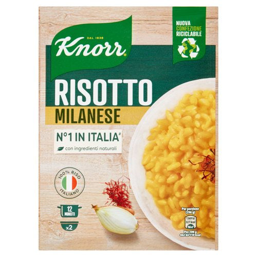 KNORR RISOTTO ALLA MILANESE - 175GR