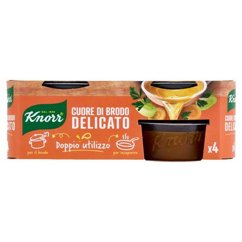 KNORR CUORE DI BRODO DELICATO - 4x28GR