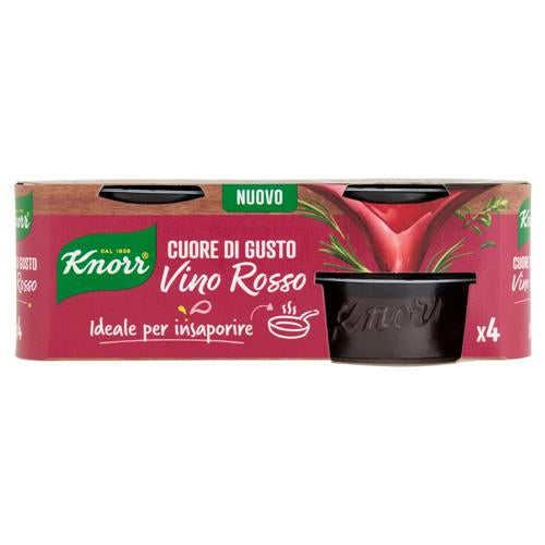 KNORR CUORE DI GUSTO VINO ROSSO - 4x26GR