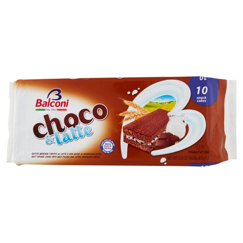 BALCONI CHOCO & LATTE - 10x30GR
