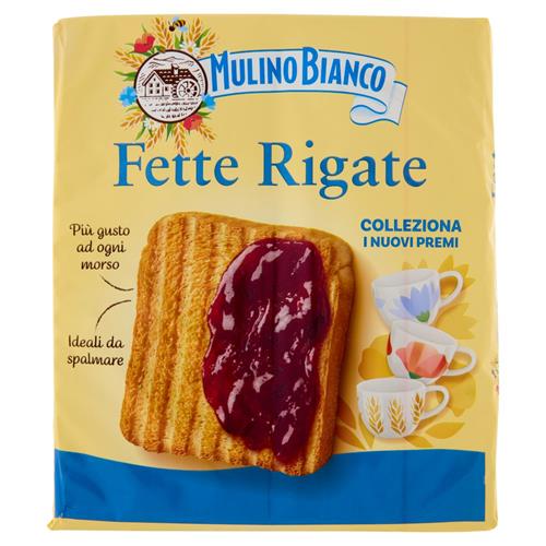 MULINO BIANCO FETTE BISCOTTATE RIGATE - 315GR