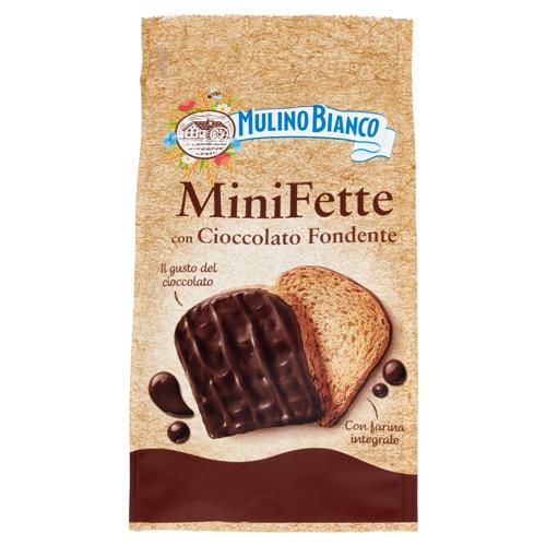 MULINO BIANCO MINI FETTE CON CIOCCOLATO FONDENTE - 110GR