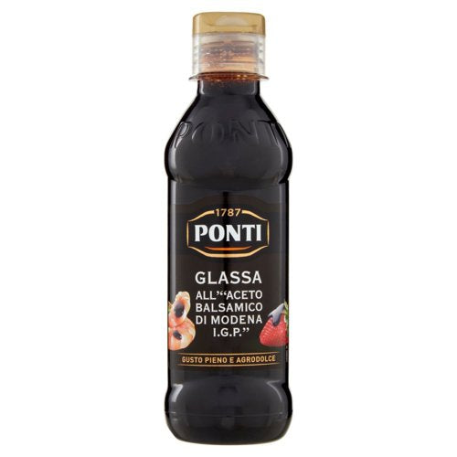 PONTI BALSAMIC VINEGAR GLAZE - 250GR