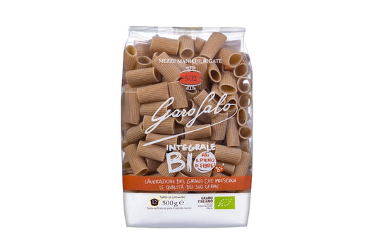 GAROFALO INTEGRALE MEZZE MANICHE RIGATE - 500GR