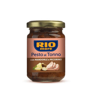 RIO MARE TUNA PESTO WITH ALMONDS AND PECORINO 130G