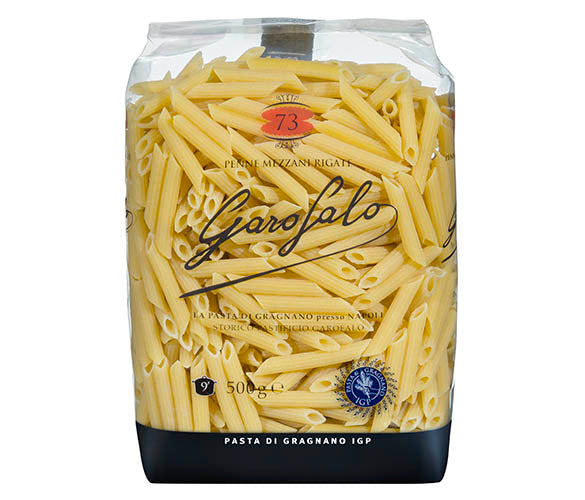 GAROFALO PENNE MEZZANI RIGATE PASTA DI GRAGNANO IGP - 500GR