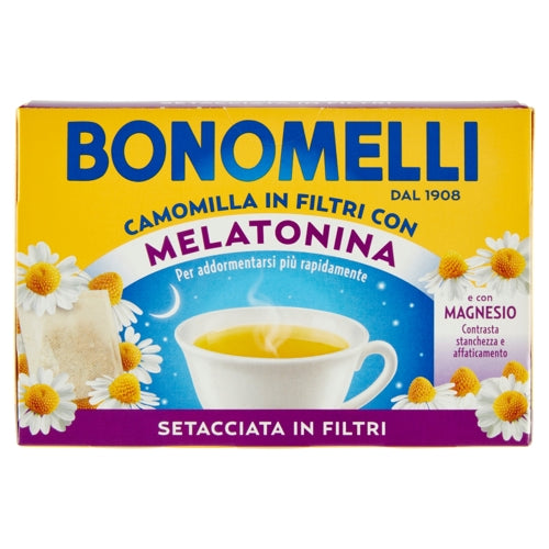 BONOMELLI CAMOMILLA CON MELATONINA 14 FILTRI