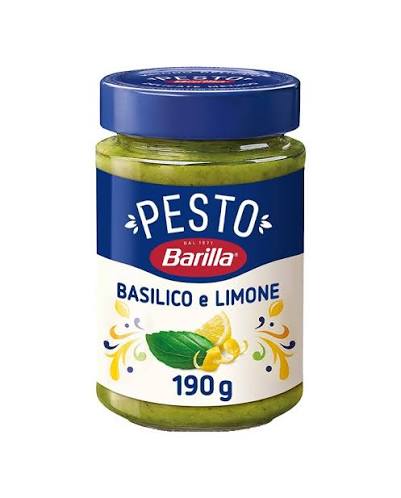BARILLA PESTO BASILICO E LIMONE 190GR