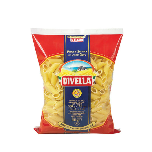 DIVELLA MEZZE PENNE RIGATE 42 - 500GR