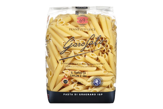GAROFALO PENNE ZITI LISCE PASTA DI GRAGNANO IGP - 500GR