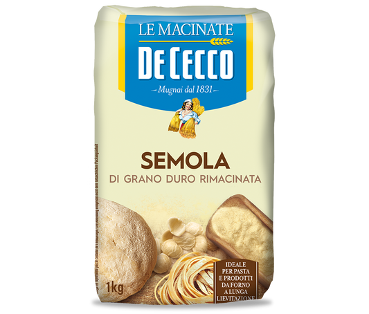 DE CECCO SEMOLA RIMACINATA - 1KG