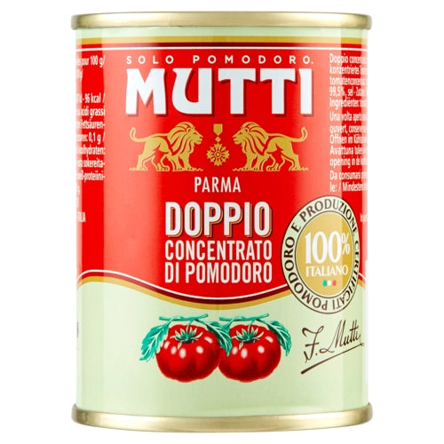 MUTTI DOUBLE CONCENTRATED TOMATO PASTE CAN - 140GR