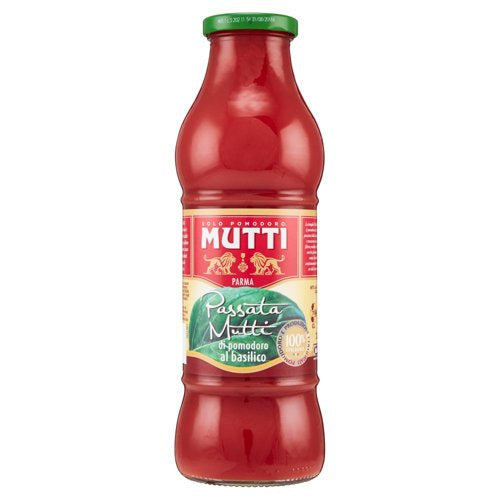 MUTTI BASIL STRAINED TOMATOES - 700G
