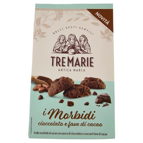 TRE MARIE I MORBIDI CIOCCOLATO & FAVE DI CACAO - 300GR