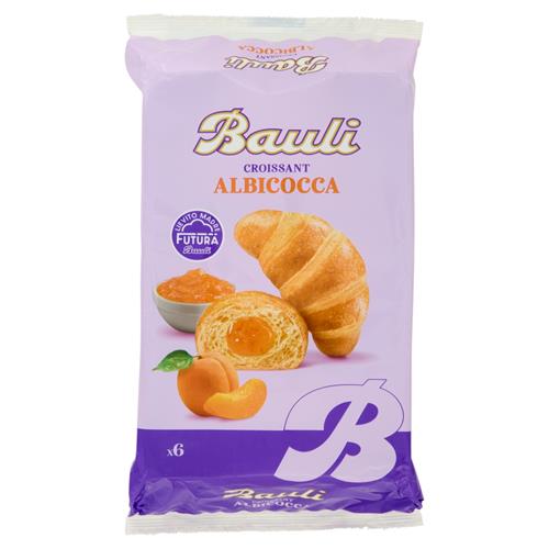 BAULI CROISSANT ALBICOCCA - 6x50GR