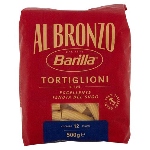 BARILLA AL BRONZO TORTIGLIONI - 500GR
