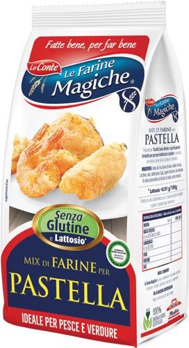 FARINE MAGICHE PASTELLA SENZA GLUTINE SENZA LATTOSIO - 300GR