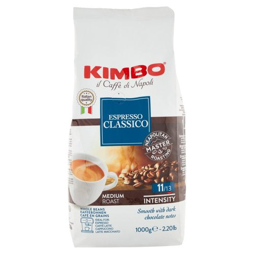 KIMBO CAFFÈ IN GRANI BUSTA - 1KG