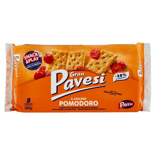 GRAN PAVESI CRACKER AL POMODORO - 280GR