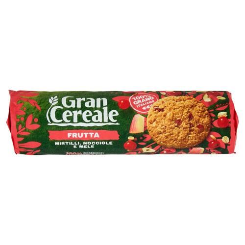 GRAN CEREALE BISCOTTI CON MIRTILLI MELE E NOCCIOLE - 250GR