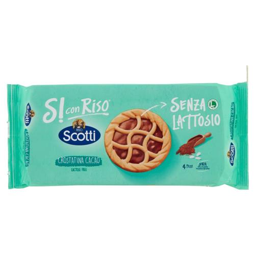 SCOTTI CROSTATINE AL CACAO SENZA LATTOSIO - 4x36GR