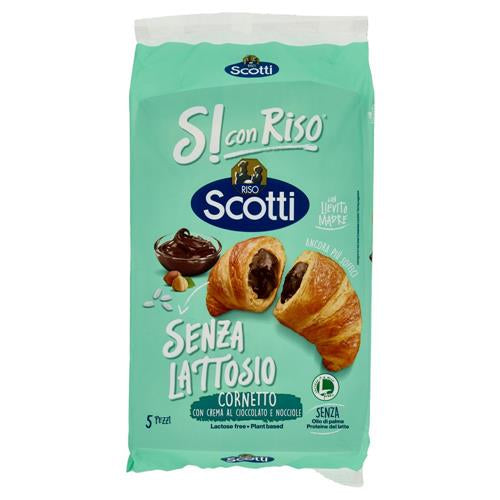SCOTTI CORNETTI AL CIOCCOLATO SENZA LATTOSIO - 5x48GR