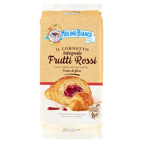 MULINO BIANCO CORNETTI INTEGRALI AI FRUTTI ROSSI - 300GR