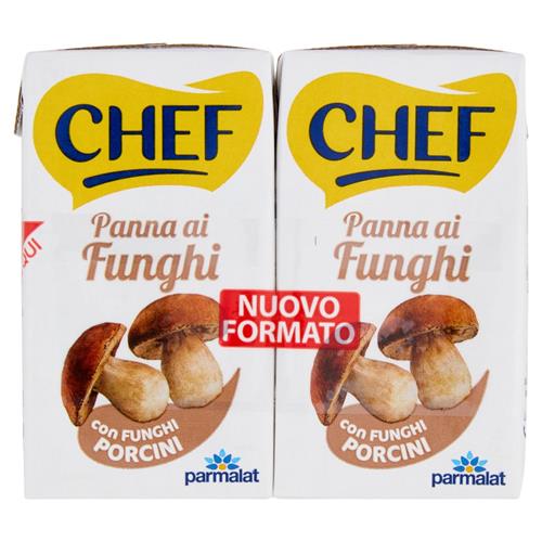 CHEF PANNA AI FUNGHI - 2x125ML
