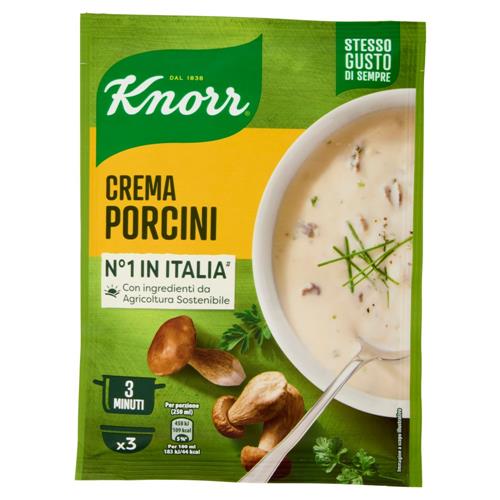 KNORR CREMA AI PORCINI 3PZ - 76GR