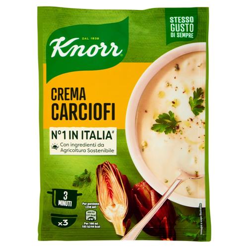 KNORR CREMA AI CARCIOFI 3PZ - 88GR