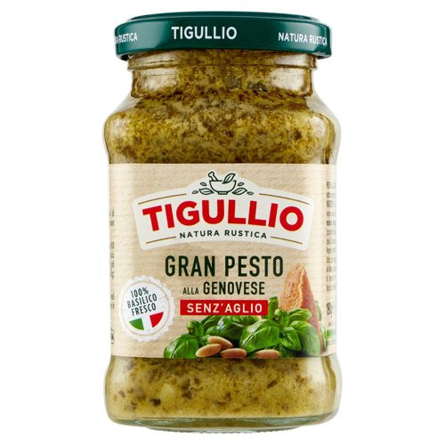 TIGULLIO GRAN PESTO ALLA GENOVESE GARLIC-FREE - 190G
