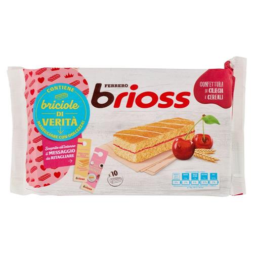 FERRERO BRIOSS CILIEGIA E CEREALI - 280GR