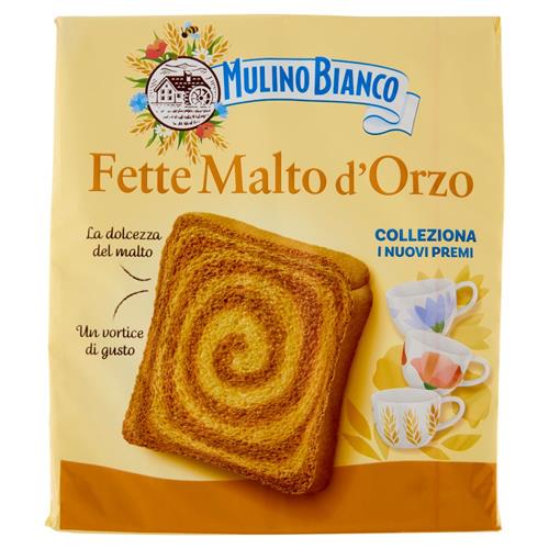 MULINO BIANCO FETTE BISCOTTATE MALTO D’ORZO - 315GR