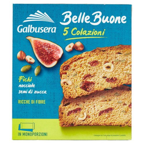 GALBUSERA BELLEBUONE FICHI NOCCIOLE E SEMI DI ZUCCA - 5x40GR