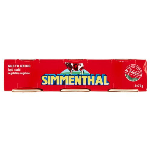 SIMMENTHAL MEAT - 3x70GR