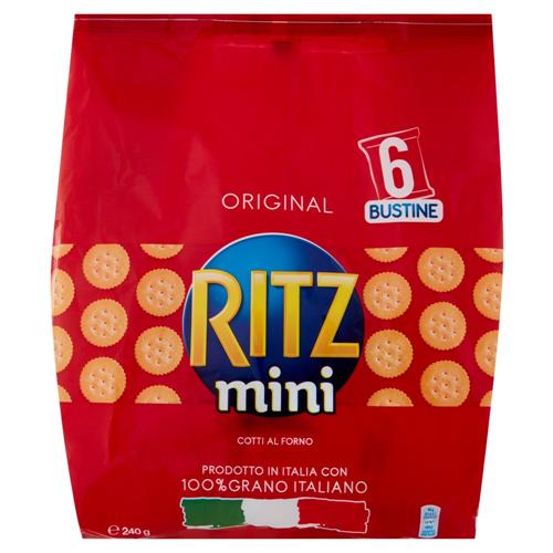 RITZ MINI CRACKERS ORIGINAL MULTIPACK - 6x40GR