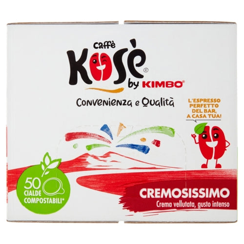 CAFFÈ KOSÈ IN CIALDE “CREMOSISSIMO” - 50PZ