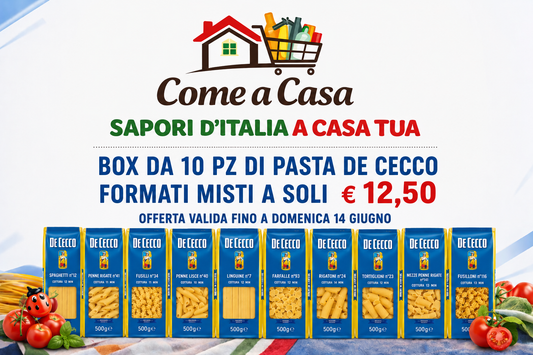 BOX PASTA DE CECCO 10PZ FORMATI MISTI - 5KG